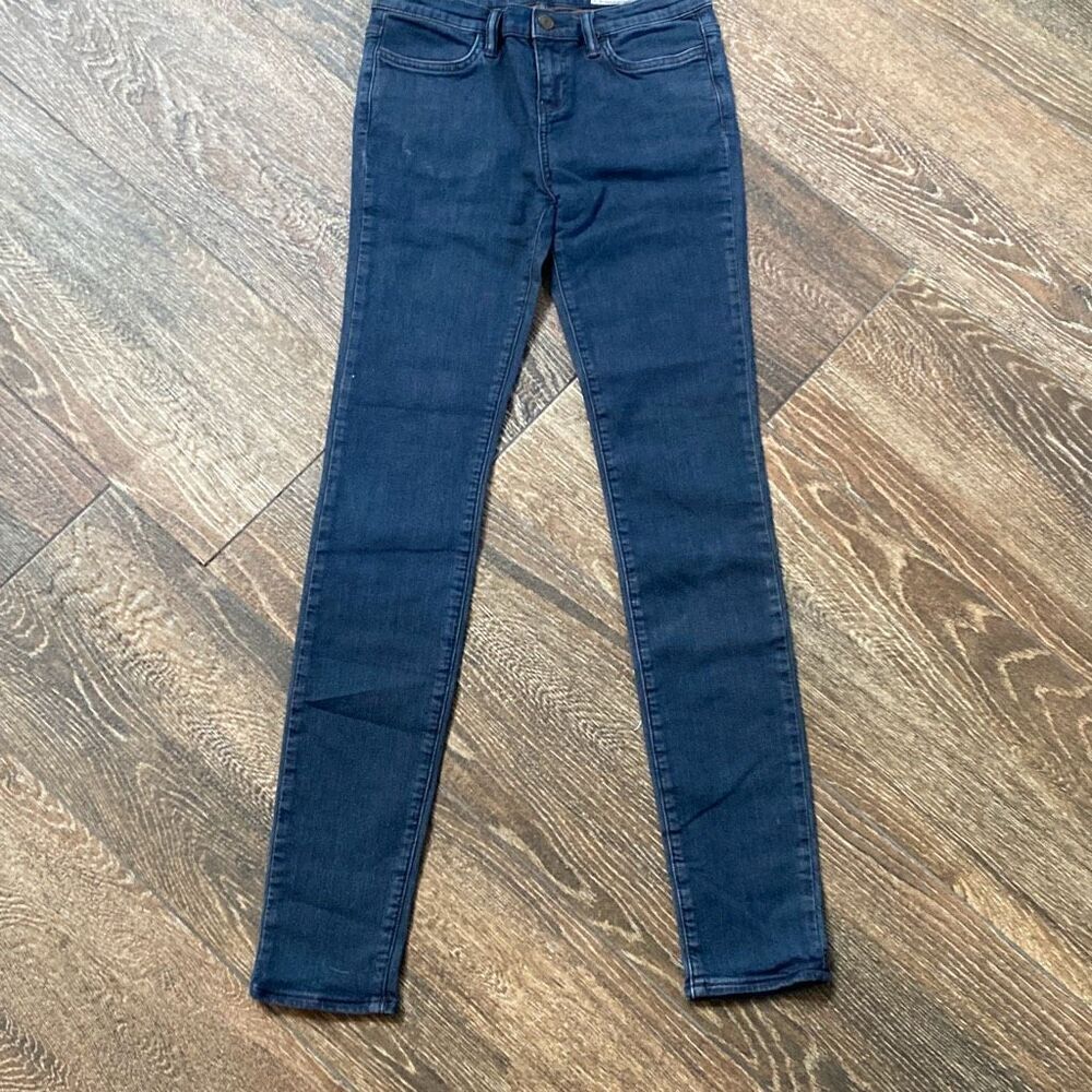All Saints skinny jeans 28x32 dark gray blue wash